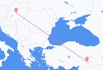 出发地 土耳其从 阿德亚曼目的地 匈牙利布达佩斯的航班