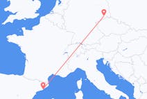 Flüge von Barcelona, Spanien nach Dresden, Deutschland