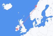 Flyg från Cork till Namsos