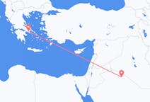 Flyreiser fra Arar, Saudi-Arabia til Athen, Hellas