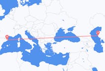 Flights from Aktau to Girona