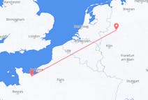Vluchten van Caen, Frankrijk naar Münster, Duitsland