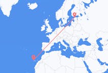 Voli da Tallinn, Estonia to La Palma, Spagna