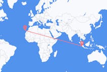 Flights from Bengkulu, Indonesia to Tenerife, Spain