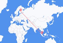 Flights from Johor Bahru, Malaysia to Kuopio, Finland