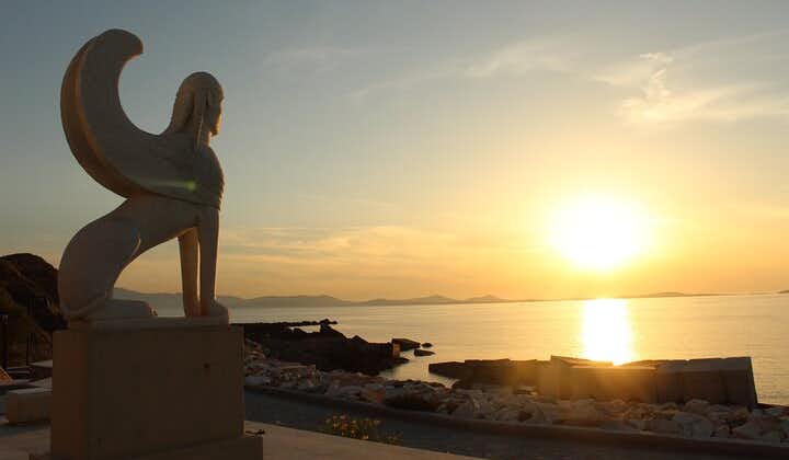 Naxos Town: Sunset Mythology Tour with Wine (Certified Guide)