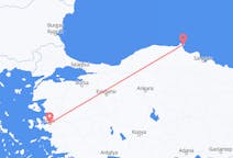 Flights from Sinop, Turkey to İzmir, Turkey