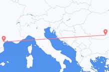 Flyg från Aspiran, Frankrike till Bukarest, Rumänien