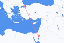 Flyg från Akaba till Bursa