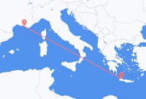 Voli da La Canea, Grecia a Marsiglia, Francia
