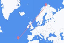 Flights from Ponta Delgada, Portugal to Alta, Norway