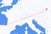 出发地 斯洛伐克波普拉德目的地 西班牙毕尔巴鄂的航班