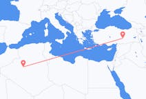 Flyreiser fra Timimoun, Algerie til Malatya, Tyrkia