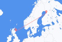 Vuelos de Aberdeen, Escocia a Oulu, Finlandia