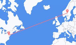 Flights from Lancaster to Rörbäcksnäs