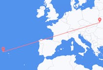 Flights from Lviv, Ukraine to Pico Island, Portugal