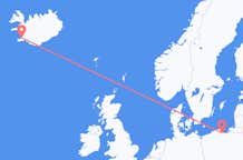 Flights from Reykjavík to Gdansk