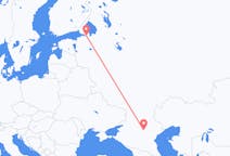 Vols depuis la ville d'Elista vers la ville de Saint-Pétersbourg