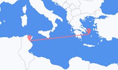 Flights from Enfidha, Tunisia to Syros, Greece