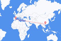 Flyg från Nanning, Kina till Alicante, Kina