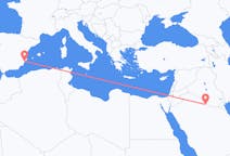 Flights from Rafha, Saudi Arabia to Alicante, Spain