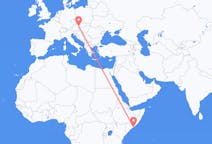 Flüge von Mogadischu, nach Wien