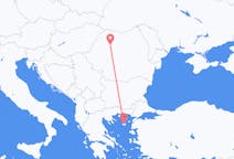 出发地 罗马尼亚从 克卢日纳波卡目的地 希腊莱姆诺斯的航班