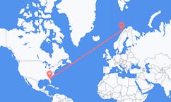 Flyg från Jacksonville, USA till Andenes, Norge
