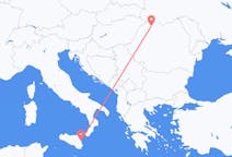 Flights from Baia Mare, Romania to Catania, Italy