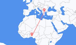 Flyrejser fra Ibadan til Thessaloniki