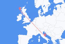 Flights from Barra, the United Kingdom to Pescara, Italy