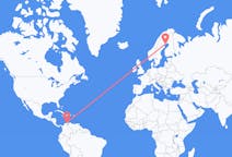 Flights from Riohacha, Colombia to Luleå, Sweden