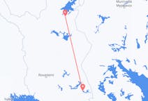 Vols depuis la ville d'Ivalo vers la ville de Kuusamo