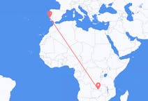 Flyreiser fra Lubumbashi, til Lisboa