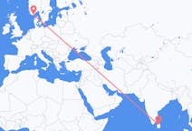 Flights from Sigiriya to Kristiansand