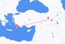 Flyreiser fra Muş, Tyrkia til Rhodos, Hellas