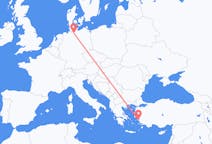 Flyrejser fra Samos, Grækenland til Hamborg, Tyskland