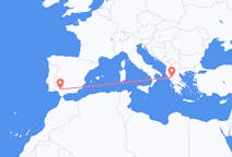 Flyreiser fra Sevilla, Spania til Ioánnina, Hellas