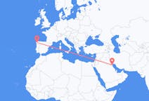 Flyg från Kuwait till Santiago de Compostela