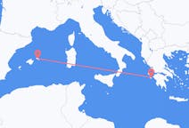 Flyg från Zakynthos Island, Grekland till Mahon, Grekland