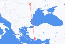 Flights from Kastellorizo, Greece to Iași, Romania