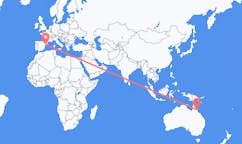 Flyg från Cairns, Australien till Reus, Spanien