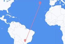 Flyreiser fra Londrina, Brasil til Ponta Delgada, Portugal