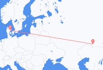 Flights from Orenburg, Russia to Aarhus, Denmark