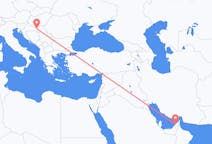 Flights from Dubai in United Arab Emirates to Osijek in Croatia