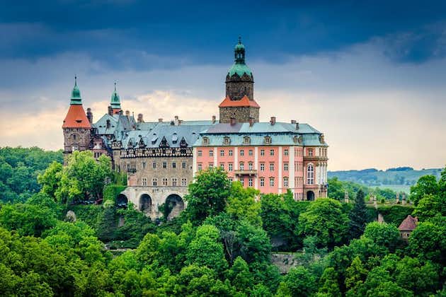 Wroclaw till Ksiaz slott och fredskyrkan i Swidnica - halvdagstur