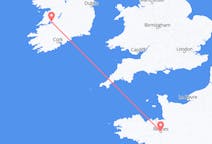 Flyrejser fra Shannon, Irland til Rennes, Frankrig