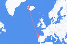 Flyreiser fra Porto, Portugal til Reykjavík, Island