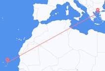 Flyreiser fra Sal, til Lemnos