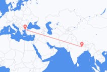 Flyreiser fra Patna, India til Alexandroupolis, Hellas